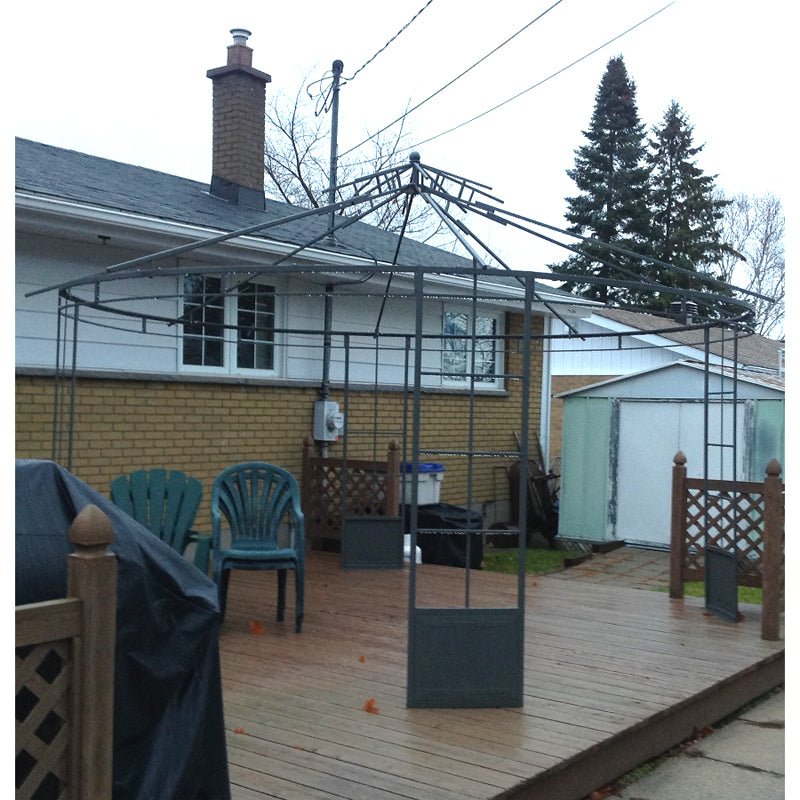 Replacement Canopy for Round Steel Gazebo - RipLock 350