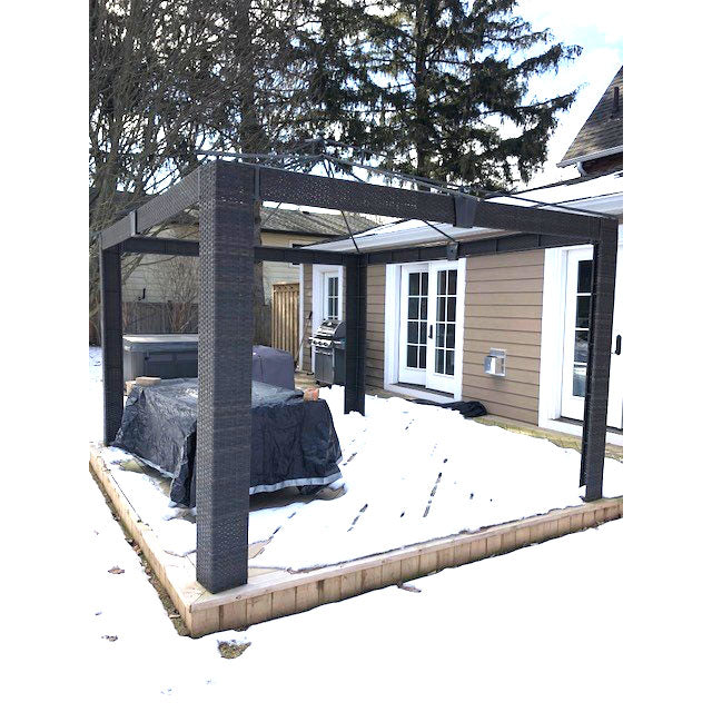Replacement Canopy for Wicker 10 x 12 Gazebo - RipLock 350
