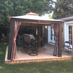 Replacement Canopy for Wicker 10 x 12 Gazebo - RipLock 350