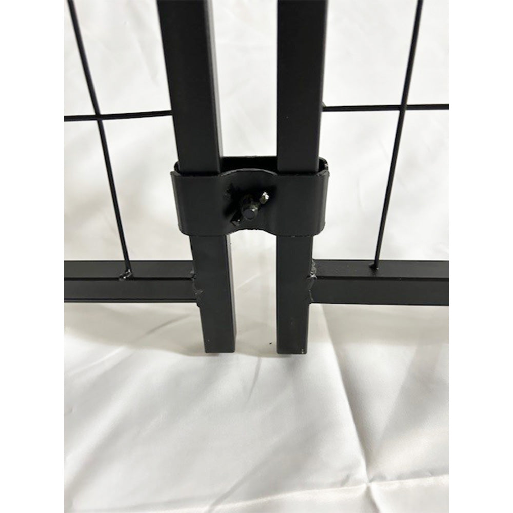 Replacement Canopy Cover for PawHut 8’ x 4’ x 6’ Pet Dog Kennel Playpen – RipLock 350 - Slate Gray