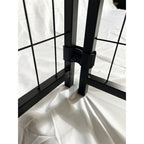 Replacement Canopy Cover for PawHut 8’ x 4’ x 6’ Pet Dog Kennel Playpen – RipLock 350 - Slate Gray