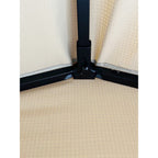 Replacement Canopy Cover for PawHut 8’ x 4’ x 6’ Pet Dog Kennel Playpen – RipLock 350 - Slate Gray