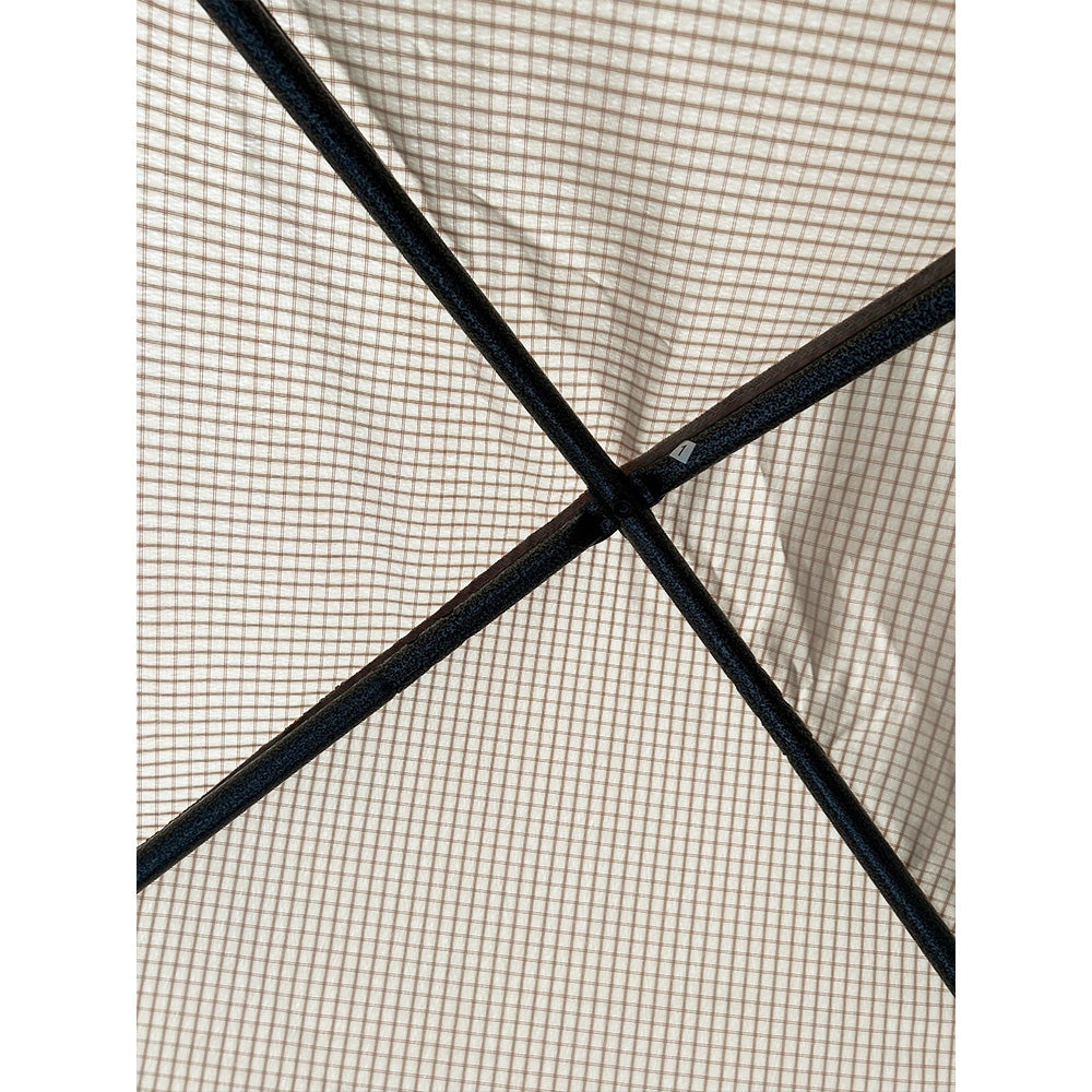 Replacement Canopy Cover for Veikous Mupater 4.5' x 4.5' x 4.8' Outdoor Dog Kennel Playpen – RipLock 350 - Slate Gray