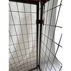 Replacement Canopy Cover for Veikous Mupater 4.5' x 4.5' x 4.8' Outdoor Dog Kennel Playpen – RipLock 350 - Slate Gray
