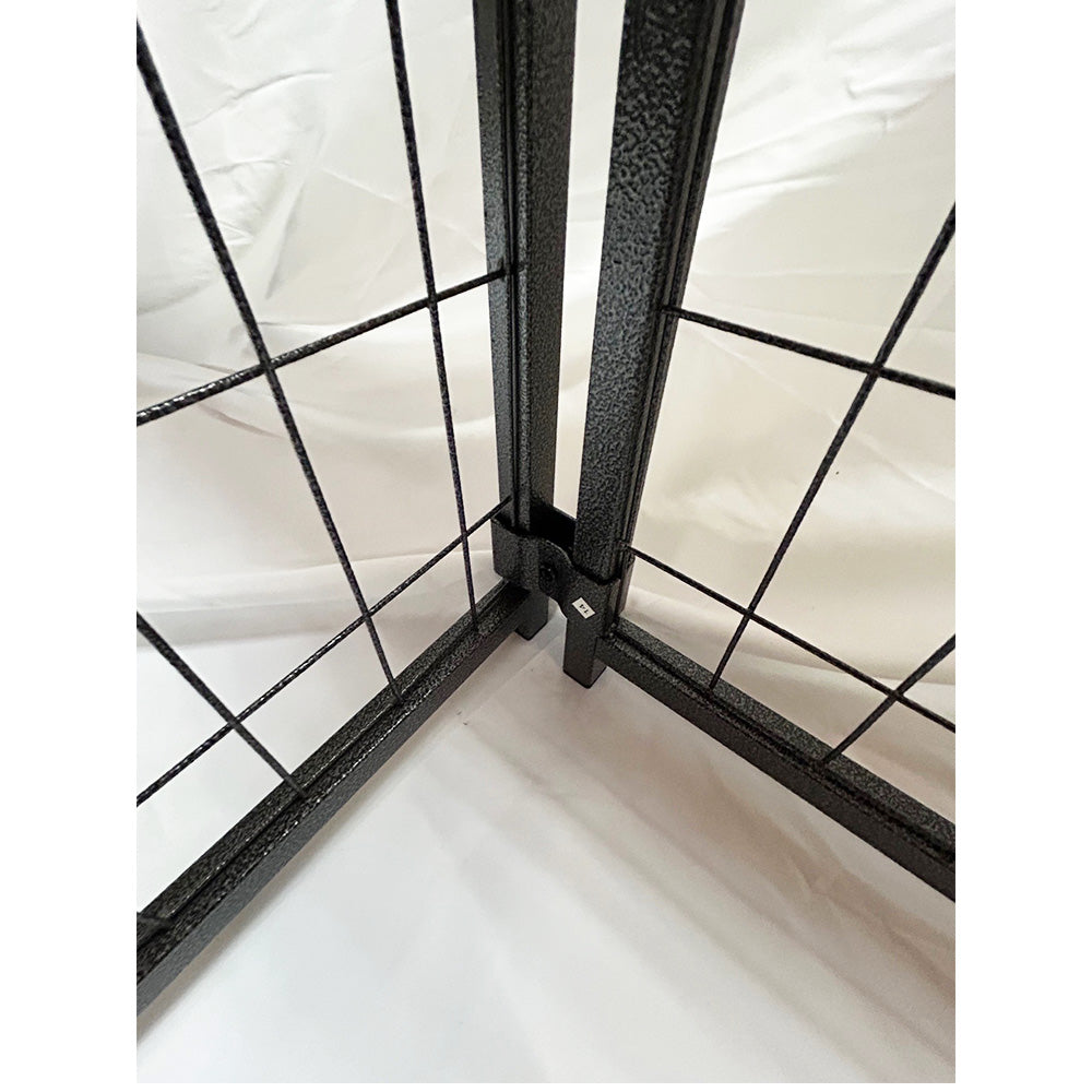Replacement Canopy Cover for Veikous Mupater 4.5' x 4.5' x 4.8' Outdoor Dog Kennel Playpen – RipLock 350 - Slate Gray
