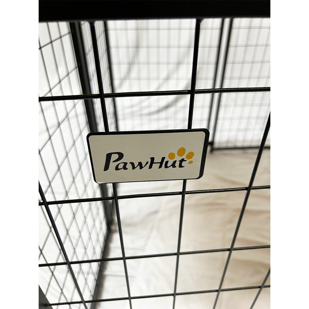Replacement Canopy Cover for PawHut 5’x 5’ x 5’ Outdoor Dog Kennel Playpen – RipLock 350 - Slate Gray