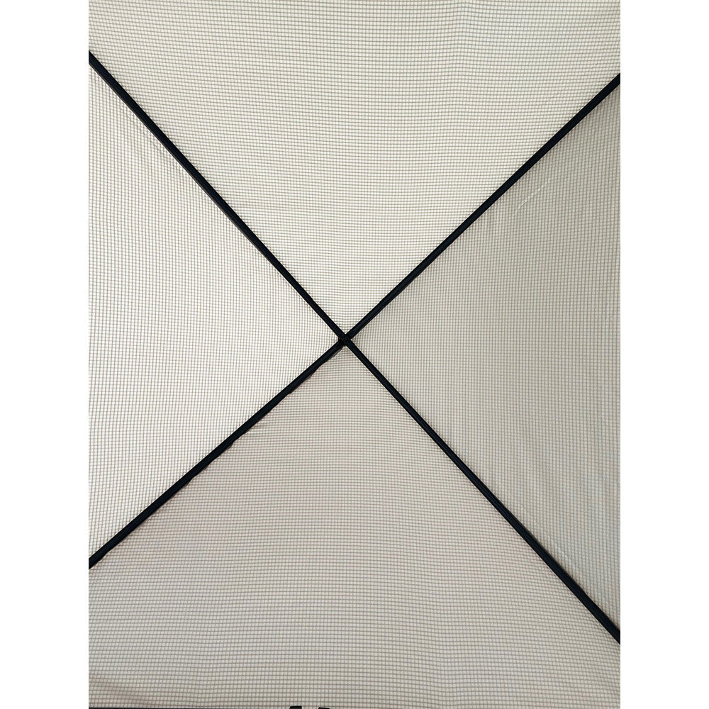 Replacement Canopy Cover for PawHut 5’x 5’ x 5’ Outdoor Dog Kennel Playpen – RipLock 350 - Slate Gray