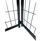 Replacement Canopy Cover for KennelMaster 4’ x 4’ x 6’ Welded Dog Kennel Playpen – RipLock 350 – Slate Gray