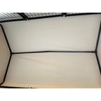 Replacement Canopy Cover for KennelMaster 6’ x 4’ x 6’ Welded Dog Kennel Playpen – RipLock 350 – Slate Gray