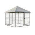 Replacement Canopy for Retriever HD4545 5’ x 4.5’ x 4.5’ Portable Pet Dog Kennel Playpen - Beige, RipLock 350