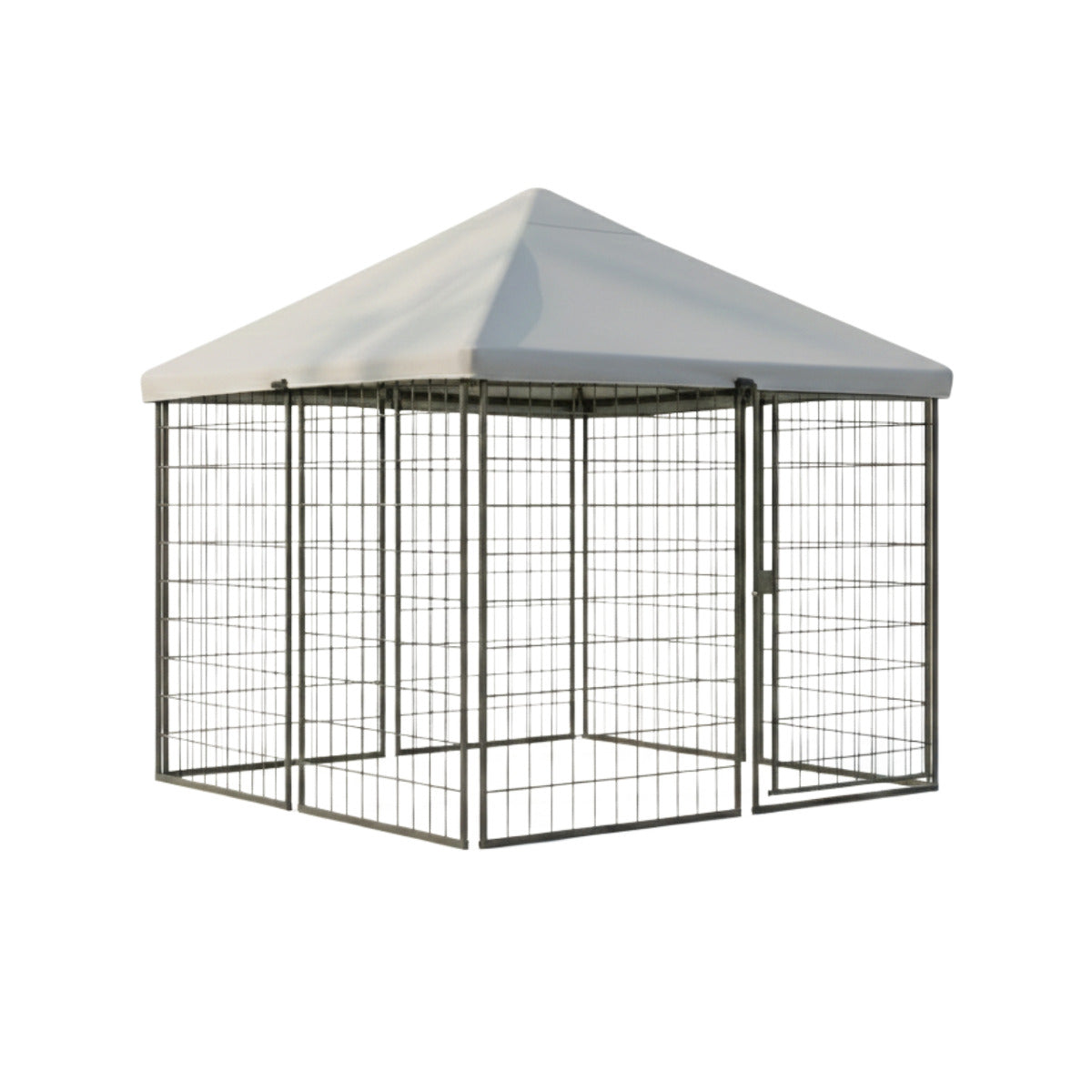 Replacement Canopy for Retriever HD4545 5’ x 4.5’ x 4.5’ Portable Pet Dog Kennel Playpen - Beige, RipLock 350