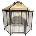 Replacement Canopy Cover for Advantek 8 Foot Portable Pet Dog Gazebo Kennel Playpen – RipLock 350