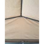 Replacement Canopy Cover for Lucky Dog 10' X 10' Chain Link Dog Kennel - RipLock 350 - Slate Gray