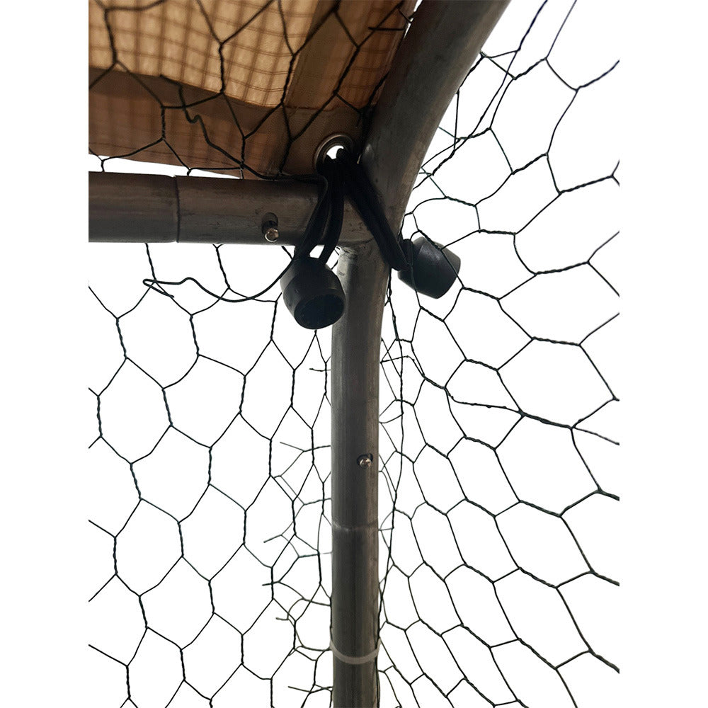 Replacement Cover for Chikencoop 10' X 6' Chicken Coop Pen - RipLock 350 - Slate Gray