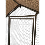 Replacement Cover for Chikencoop 10' X 6' Chicken Coop Pen - RipLock 350 - Slate Gray