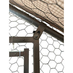 Replacement Cover for Chikencoop 10' X 6' Chicken Coop Pen - RipLock 350 - Slate Gray