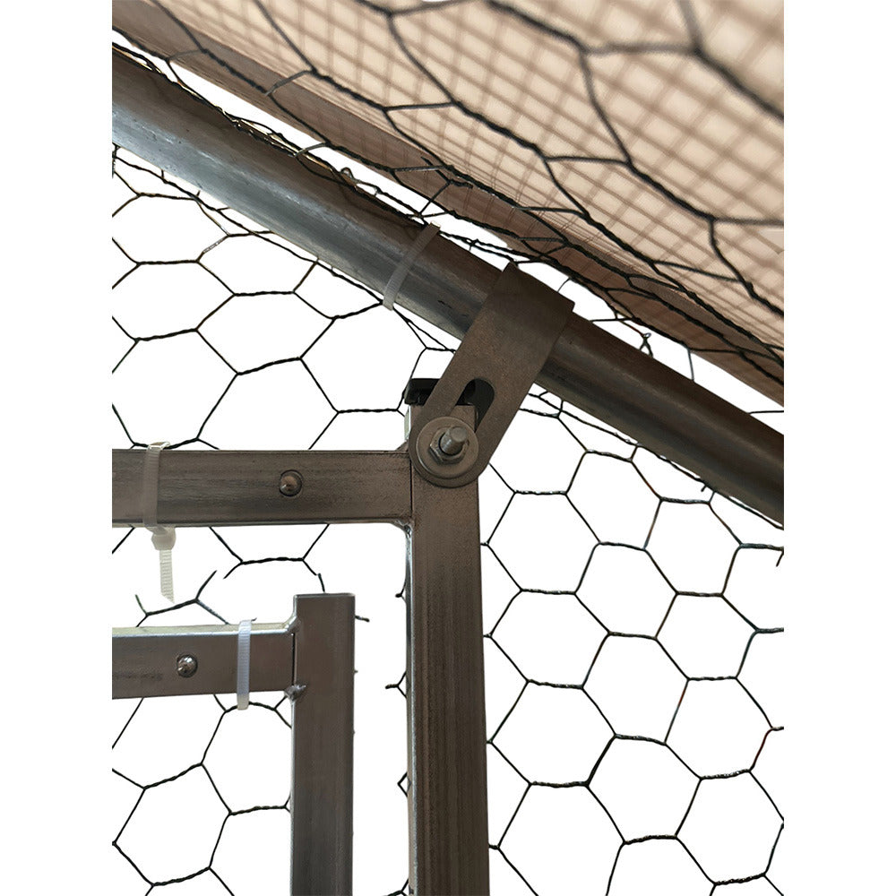 Replacement Cover for Chikencoop 10' X 6' Chicken Coop Pen - RipLock 350 - Slate Gray