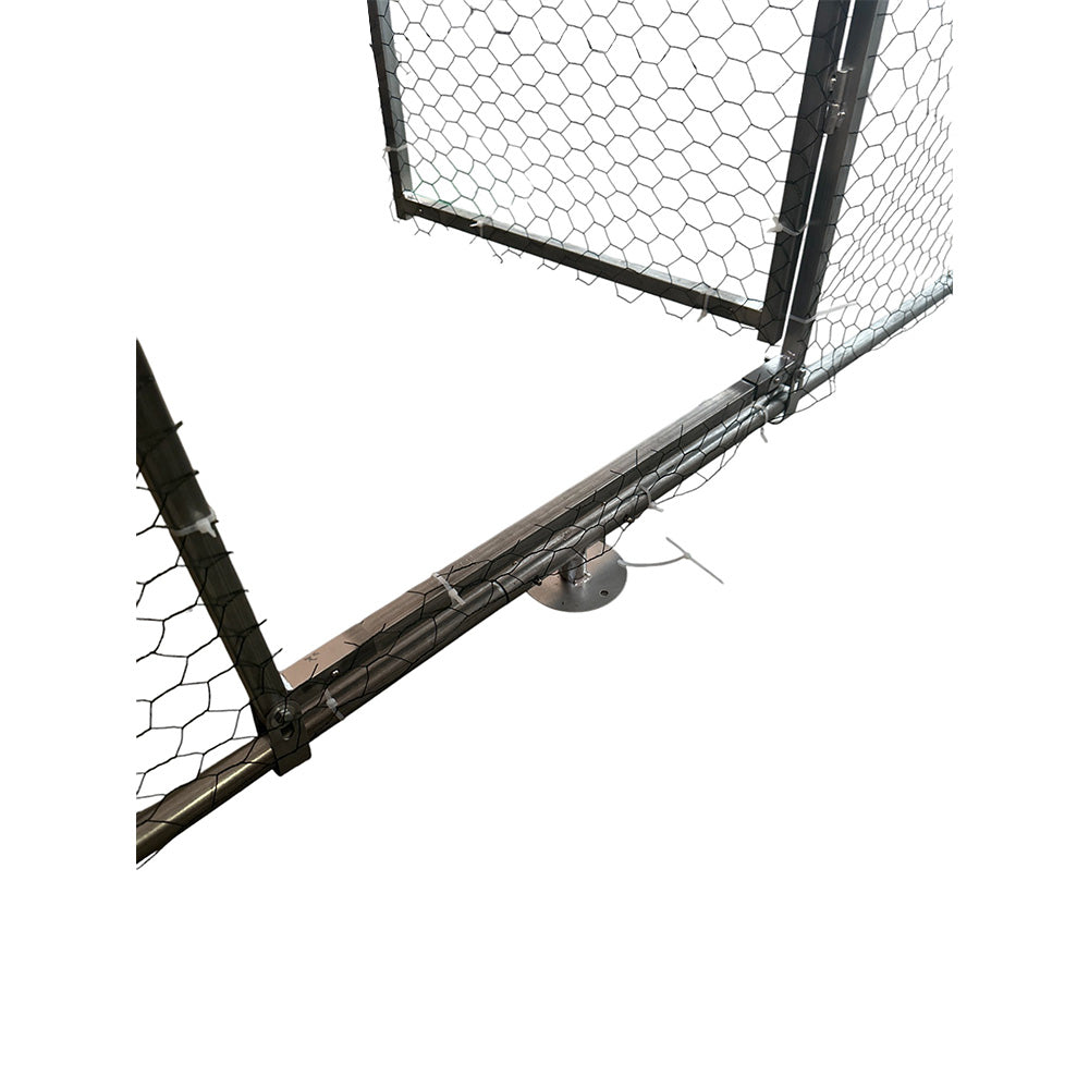 Replacement Cover for Chikencoop 10' X 6' Chicken Coop Pen - RipLock 350 - Slate Gray