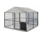Replacement Canopy Cover for Retriever 10’ X 10’ Kennel – RipLock 350 – Slate Gray