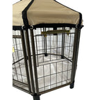 Replacement Canopy Cover for Advantek 3 Foot Portable Pet Dog Gazebo Kennel Playpen – RipLock 350