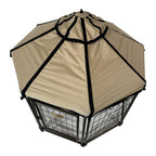 Replacement Canopy Cover for Advantek 4 Foot Portable Pet Dog Gazebo Kennel Playpen – RipLock 350