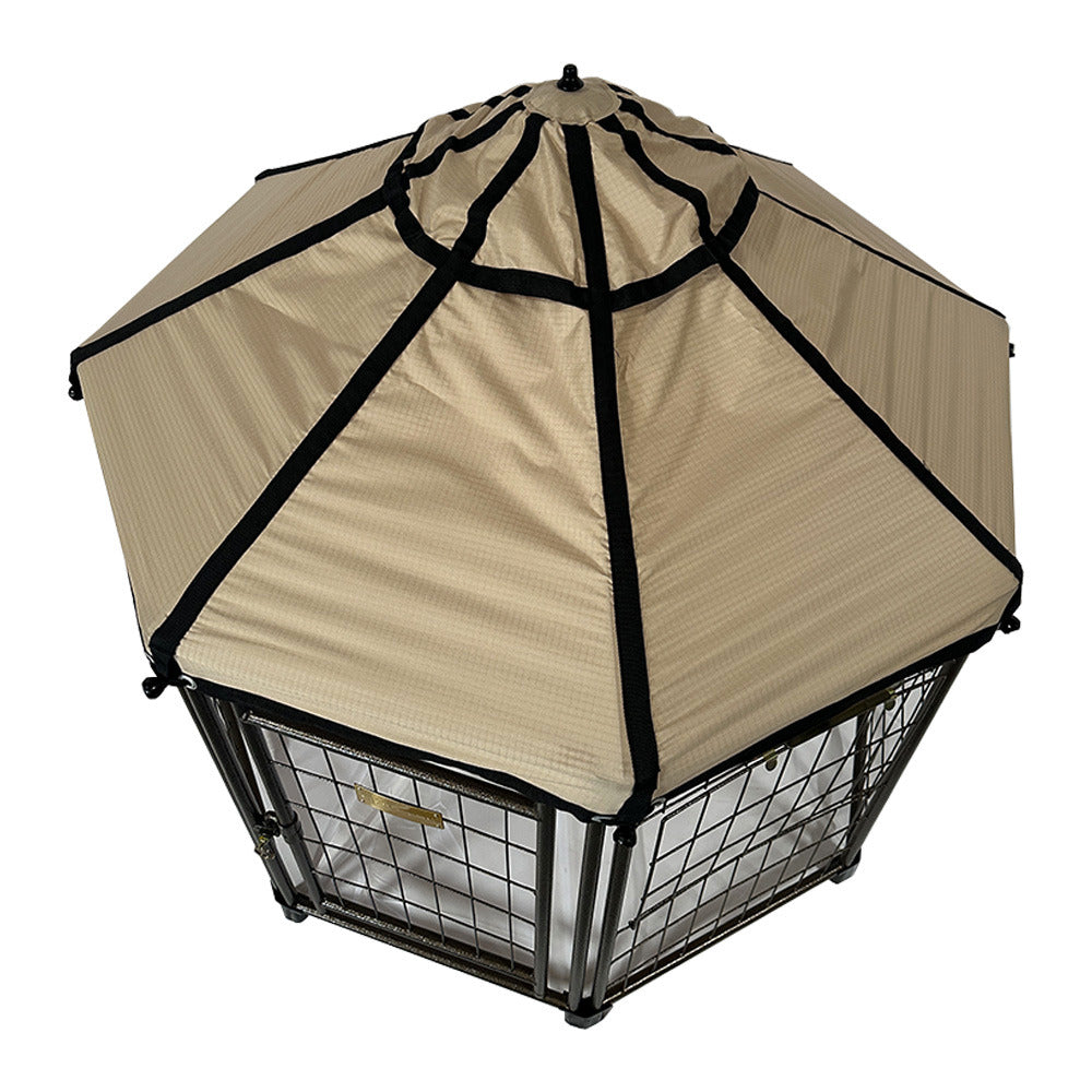 Replacement Canopy Cover for Advantek 4 Foot Portable Pet Dog Gazebo Kennel Playpen – RipLock 350