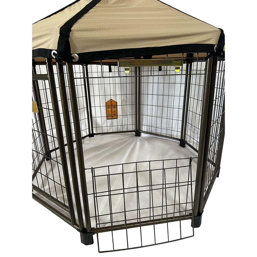 Replacement Canopy Cover for Advantek 4 Foot Portable Pet Dog Gazebo Kennel Playpen – RipLock 350
