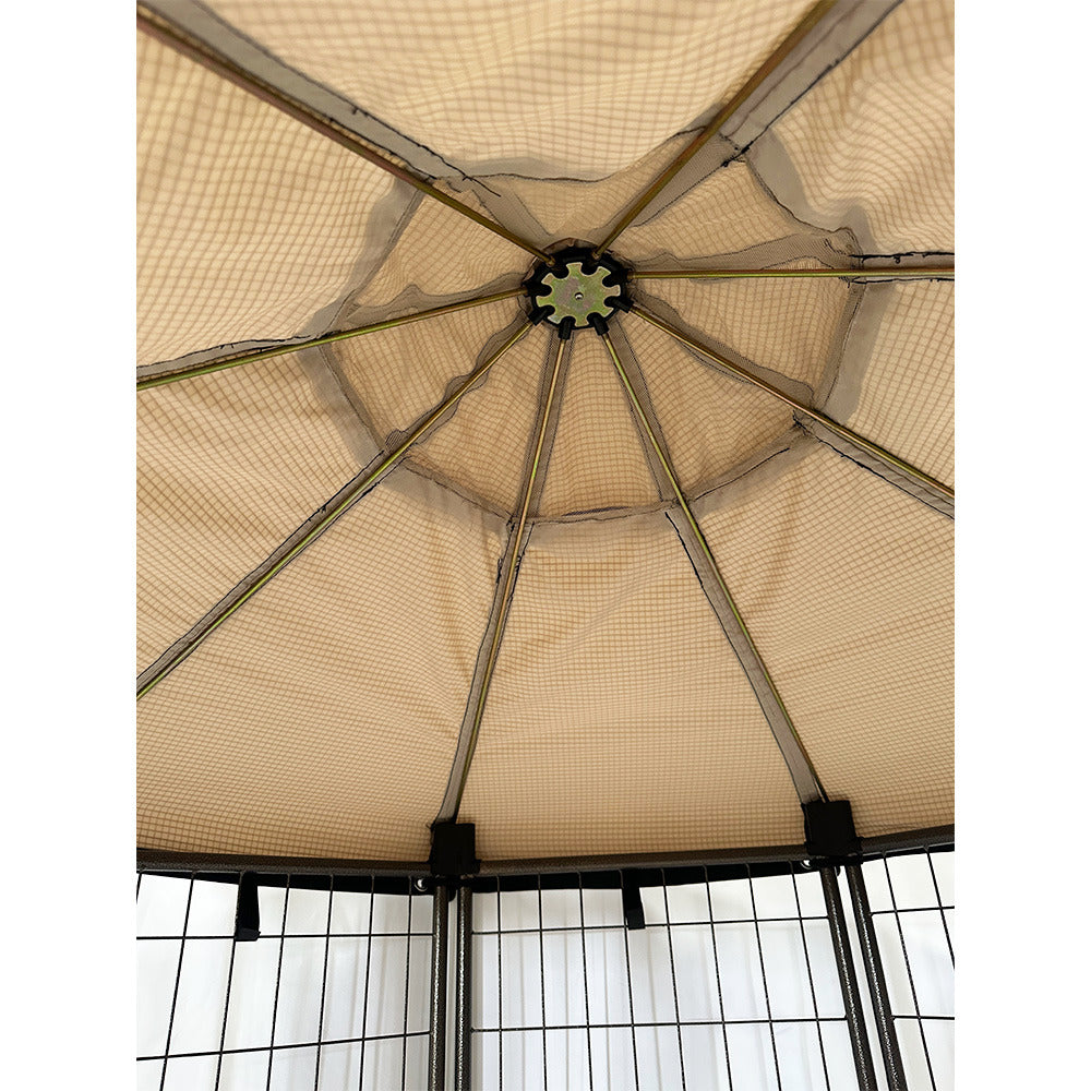 Replacement Canopy Cover for Advantek 4 Foot Portable Pet Dog Gazebo Kennel Playpen – RipLock 350