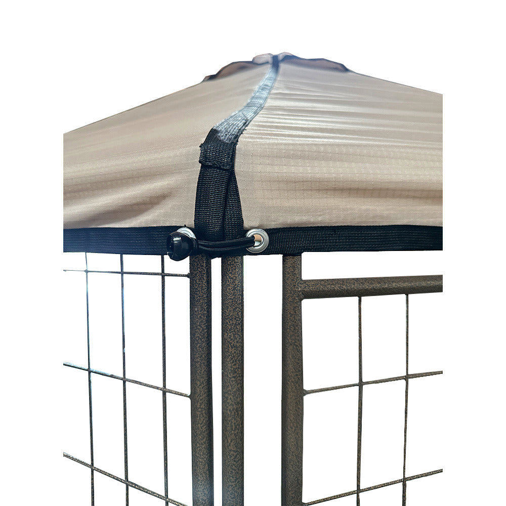 Replacement Canopy Cover for Advantek 8 Foot Portable Pet Dog Gazebo Kennel Playpen – RipLock 350