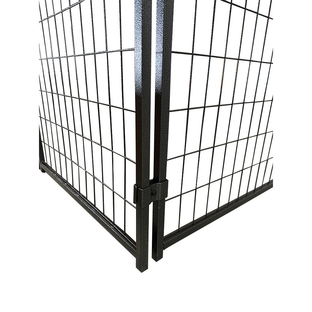 Replacement Canopy Cover for Veikous 10’ X 10’ Dog Kennel – RipLock 350 – Slate Gray