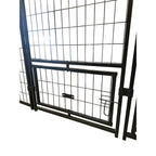 Replacement Canopy Cover for Veikous 10’ X 10’ Dog Kennel – RipLock 350 – Slate Gray