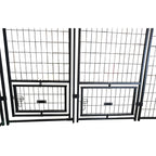 Replacement Canopy Cover for Veikous 10’ X 10’ Dog Kennel – RipLock 350 – Slate Gray