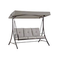Replacement Canopy for ForLiving BlueBay Outdoor 3 Seater Swing - RipLock 350