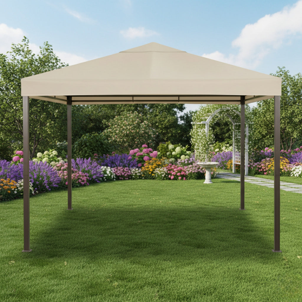 Universal 10’ x 10’ Single-Tier Gazebo Replacement Canopy