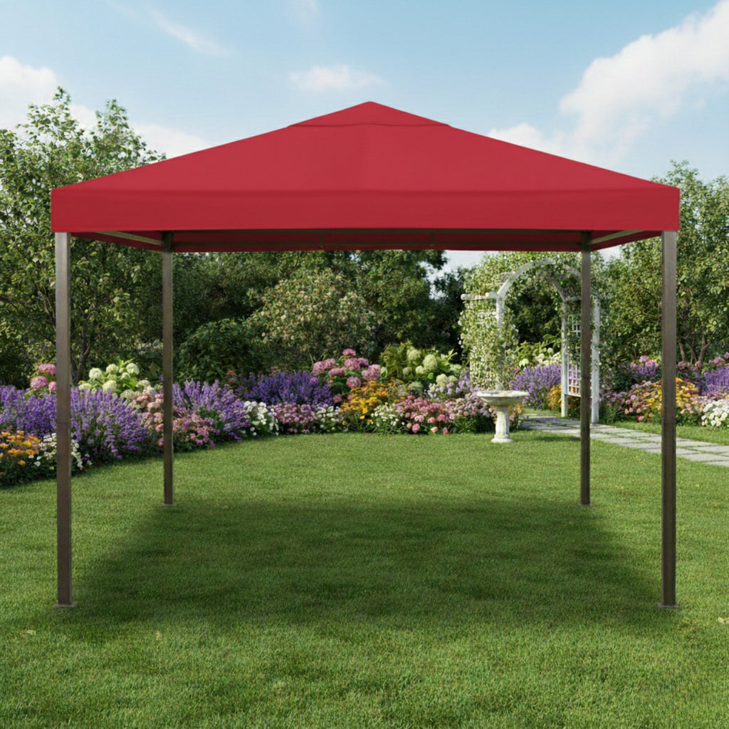 Universal 10’ x 10’ Single-Tier Gazebo Replacement Canopy