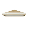 Universal 10’ x 10’ Single-Tier Gazebo Replacement Canopy - 350, Cabana Beige