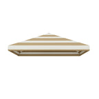 Universal 10’ x 10’ Single-Tier Gazebo Replacement Canopy - 350, Cabana Beige