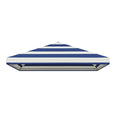 Universal 10’ x 10’ Single-Tier Gazebo Replacement Canopy - 350, Cabana Blue