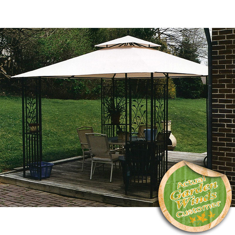 Sunjoy Leaf Gazebo Replacement Canopy
