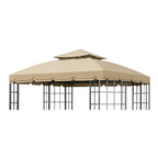 Replacement Canopy for Bay Window L-GZ120PST-2 10' x 12' Gazebo