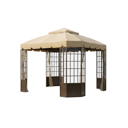 Replacement Canopy and Netting Set for Sutton Gazebo
