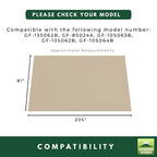 Replacement Canopy for Martha Stewart Lawrence GF-8S024X 11' x 9' Pergola - 350