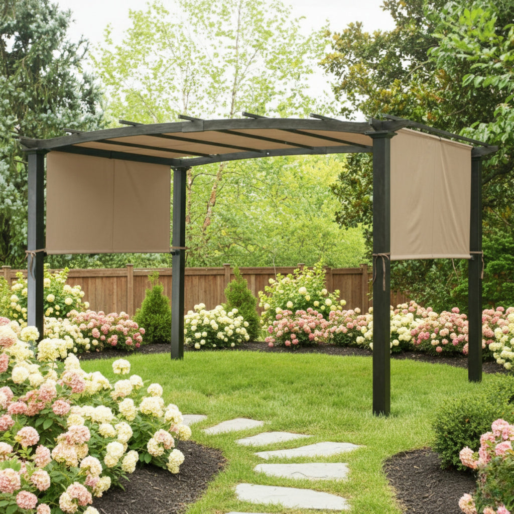 Replacement Canopy for 2010 Kmart Curved Top GF-10S064B 11' x 9'  Pergola - 350
