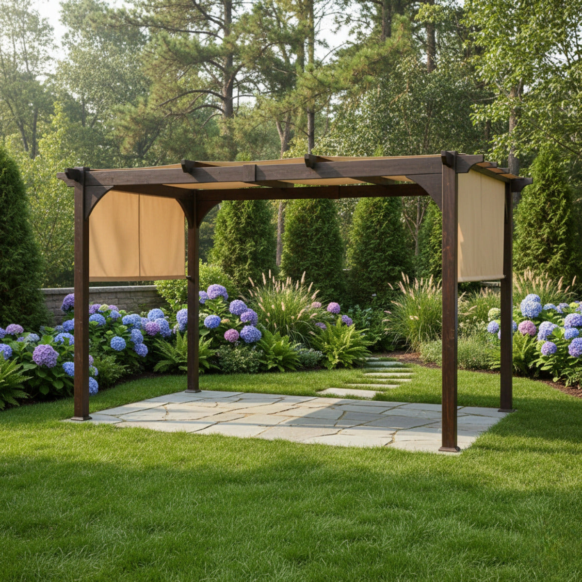 Replacement Canopy for Martha Stewart Lawrence GF-8S024X 11' x 9' Pergola - 350