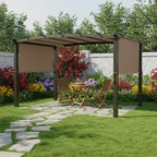 Universal 205" x 81" Pergola Shade Replacement Canopy I - 350