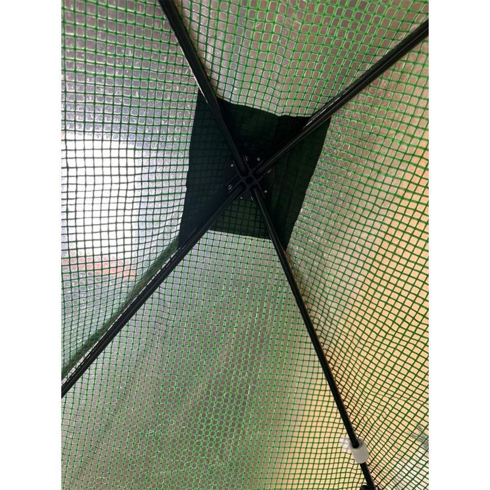 Replacement Cover for Eagle Peak 6' x 4' Portable Walk In Instant Pop Up Greenhouse - PE Fabric - Green