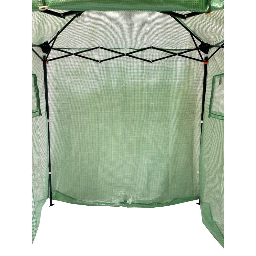 Replacement Cover for Eagle Peak 6' x 4' Portable Walk In Instant Pop Up Greenhouse - PE Fabric - Green