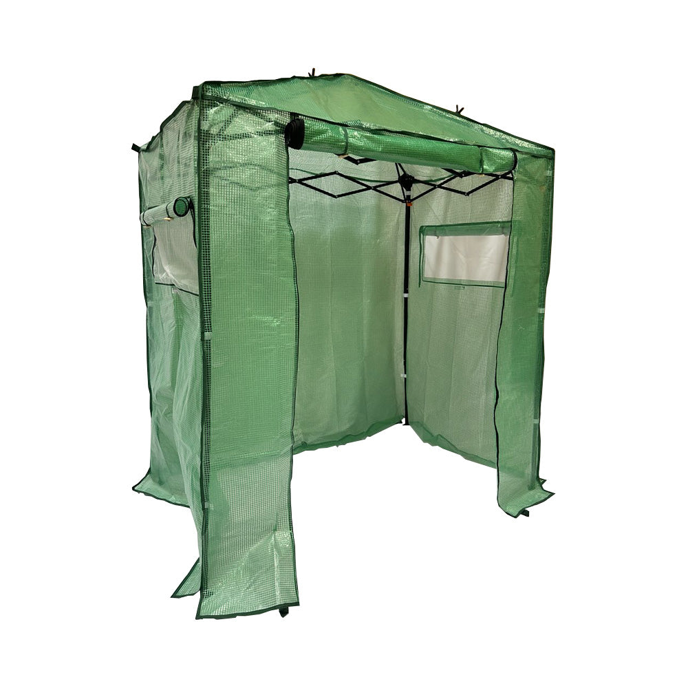 Replacement Cover for Eagle Peak 6' x 4' Portable Walk In Instant Pop Up Greenhouse - PE Fabric - Green