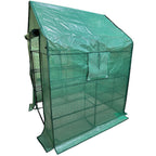 Replacement Cover for Ohuhu 4.8' x 4.8' Portable Greenhouse - PE Fabric - Green