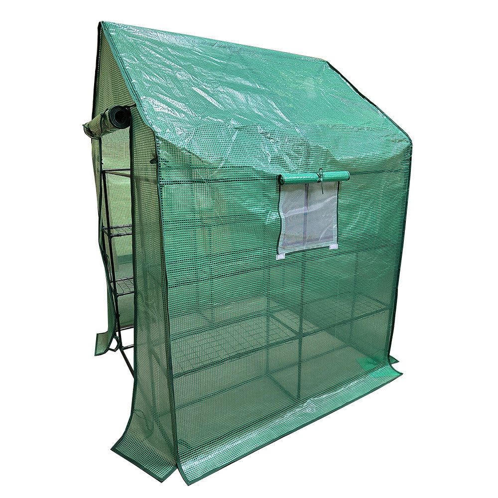 Replacement Cover for Ohuhu 4.8' x 4.8' Portable Greenhouse - PE Fabric - Green